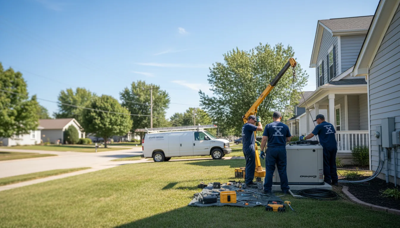 Generator Installation in Van Meter, IA near me